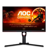 MONITOR GAMING AOC 25G3ZM/BK 24.5" FHD 1920 X 1080, 240HZ, 0.5MS, DP, 2XHDMI