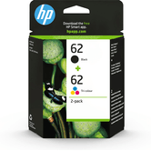 CARTUCHO HP NEGRO+COLOR 62 N9J71AE