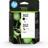 PACK COMBO CARTUCHOS HP 302 NEGRO + TRICOLOR