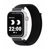 Save Family PLUS SmartWatch con GPS y llamada Blanco Correa Tela Negra NO INCLUYE SIM