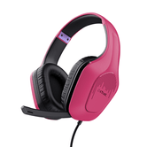 HEADSET TRUST GAMING GXT 415P ZIROX LIGEROS, MICROFONO PLEGABLE, PINK 24992