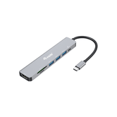 DOCKING USB-C EQUIP 133494 A 1xHDMI 4K 3xUSB-A 3.2 5Gbps 1xLECTOR DE TARJETAS 1xUSB-C PD 100W