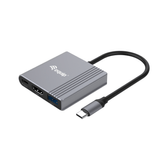 ADAPTADOR USB-C 3IN1  HDMI 4K  USB-A  USB-C PD 100W