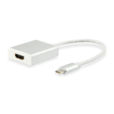 CABLE USB-C MACHO A HDMI HEMBRA 0,15CM REF.133452