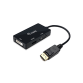 ADAPTADOR DISPLAYPORT A VGA / HDMI / DVI EQUIP 133441