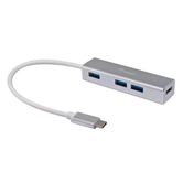 HUB USB-C 3.1 EQUIP LIFE 4 PUERTOS USB 3.0 TIPO A CARCASA DE ALUMINIO