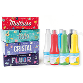 KIT PINTURA FLUORESCENTE 6 COLORES SURTIDOS LA PAJARITA 119397