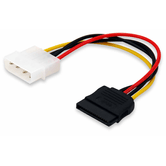 CABLE ALIMENTACION EQUIP MOLEX A SATA 15CM