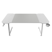 MESA MARS GAMING MGD X140 CHASIS DE ACERO TABLERO BLANCO 140x60 DISE??O FIBRA CARBONO ALF. XXL