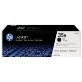 PACK 2 TONERS HP NEGRE 35A CB435AD