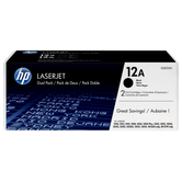 TONER HP LASERJET NEGRO 12A PACK 2 Q2612AD