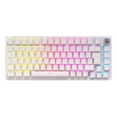 TECLADO GAMING NEWSKILL PYROS PRO IVORY | BLANCO