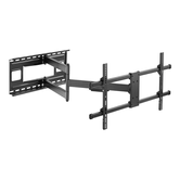 SOPORTE PANTALLA 43" - 80" DOBLE BRAZO LARGO ARTICULADO EQUIP MAX. 50KG VESA MAX 800X400