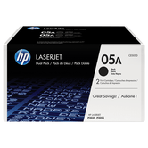 TONER HP LASERJET NEGRO PACK 2 05A