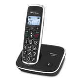 TELEFONO INALAMBRICO SPC DECT 7608 NEGRO TECLAS GRANDES MANOS LIBRES