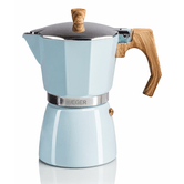 HAEGER CAFETERA ITALIANA   MOKA POT 6 BLUE