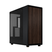 Caja FRACTAL DESING  North XL  Negro, Carbón vegetal Incluye Fuente