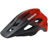 CASCO ADULTO REEBOK VISERA NEGRO-ROJO
