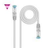 LATIGUILLO/CABLE RED NANO CABLE CAT.7 LSZH SFTP PIMF AWG26 0,5CM GRIS