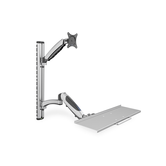 Monitor   Keyboard mount for LCD/LED  up to 69cm (27 ) flexible gas spring mount heigth  adj max load 8kg  VESA 100x100