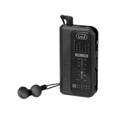 RADIO TREVI BOLSILLO RA 738 FM MINI PORTABLE FM RADIO BLACK