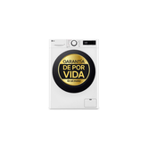 LAVADORA CARGA FRONTAL LG F2WR5S09A0W 9 KG 1200 RPM A BLANCO
