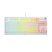 TECLADO STEELSERIES APEX 3 TKL (USA) BLANCO (64819)