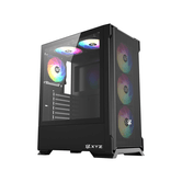CAJA XYZ AIRONE 300 X MESH BLACK ATX ARGB