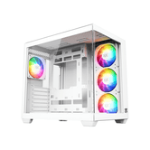 CAJA XYZ TESSERACT X WHITE ATX ARGB