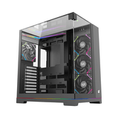 CAJA XYZ TESSERACT BLACK ATX ARGB
