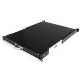 STARTECH  Estante Bandeja Deslizante Telescópica para Armario Rack Servidores 0.55m de Profundidad  Negro
