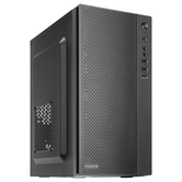 TACENS  AC5 Caja PC Compacta Micro ATX Frontal Malla Refrigeración USB 3.0 Negro  Negro