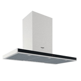 CAMPANA CHIMENEA NODOR SLIM 90 BK ANCHO 90 CM NEGRA