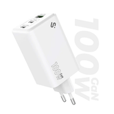 SUBBLIM CARGADOR GAN 100W CHARGER USB C+C+A