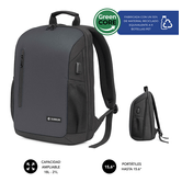 MOCHILA PORTATIL 15,6´´ SUBBLIM NOMAD XPAND AIR NEGRA