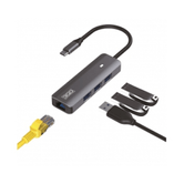 3GO HUB USB C 3.0 3 PUERTOS USB3.0 + ETHERNET 1PTO