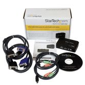 2 PORT MINI USB KVM KIT W/