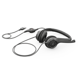 AURICULARES + MICRO LOGITECH USB H390 NEGRO