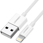CABLE USB-A MALE A LIGHTNING MFI 1M BLANCO