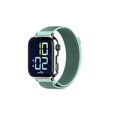 SaveFamily SaveWatch Plus 2 Reloj Inteligente para ni  os 4G Esfera Plata correa Tela Ocean