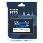 DISCO DURO SSD 512GB 2.5" PATRIOT P220 SATA3 P220S512G25