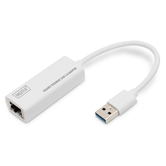 USB 3.0 a adaptador Gigabit Ethernet Conector USB A  10/100/1000 Mbps  USB 3.0 XP  Vista 7 8  Mac OS X  Linux