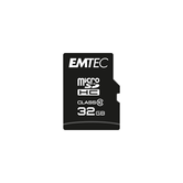 MEMORIA SD MICRO 32GB EMTEC SD+ADAPTER CLASS 10 ECMSDM32GHC10CG