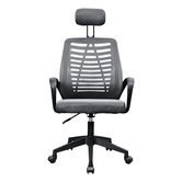 SILLA ERGONOMICA MARS GAMING MGCERGOBBGR GRIS RESPALDO EN MALLA TRANSPIRABLE REPOSACABEZAS AJUSTABLE