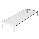 SOPORTE ELEVADOR DE MESA MONITORES HASTA 20KG COLOR BLANCO