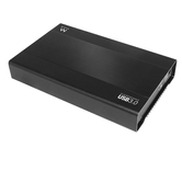 CAJA EXTERNA HDD 2.5" EMINENT-EWENT EW7034 ALUMINIO SATA USB 3.0 NEGRA 12.5MM