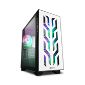 CAJA SHARKOON ELITE SHARK CA300T RGB - BLANCO