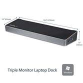 REPLICADOR DE PUERTOS USB 3.0 TRIPLE PARA ORDENADOR PORTáT IL