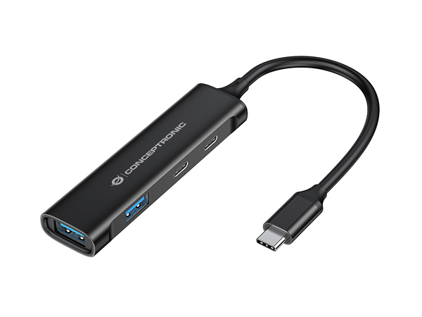 HUB EWENT EW1151 USB-C/USB-A 4 EN 1 4USB-C ADAPTADOR MULTIPUERTO 10GBPS - miniatura 4