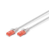 Cat 6 U-UTP patch cable, Cu, LSZH AWG 26/7, length 5 m, color grey